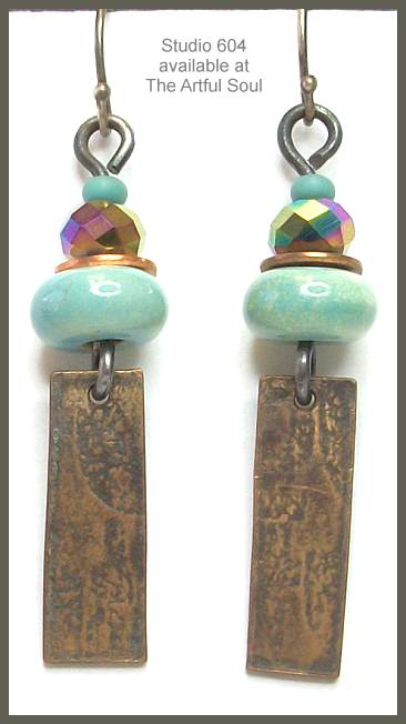 Studio 604 Copper Earrings