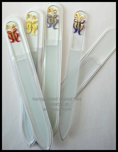 Crystal Nail File, Butterfly