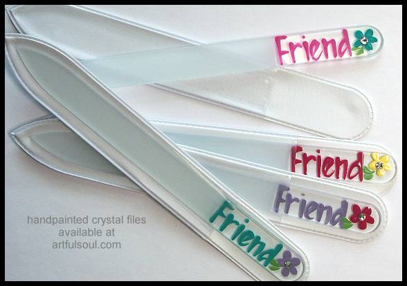 Crystal Nail File, Friend