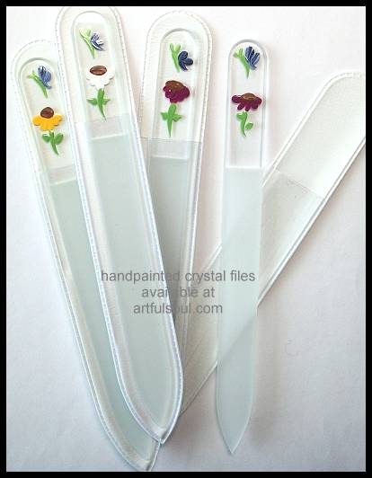 Crystal Nail File, Wild Flower