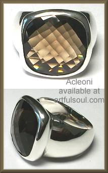 Acleoni Smoky Quartz Ring
