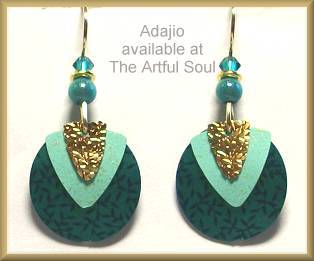Adajio Bright Turquoise Earrings