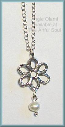 Angie Olami Flower Necklace