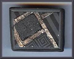 Artful Charcoal Geometrics Pin