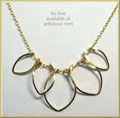 by Boe Free Leaves Necklace