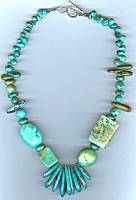 Brynn Turquoise Asymmetrical Necklace
