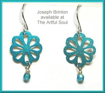 Brinton Turquoise Flower Earrings