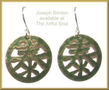Brinton Olive Tranquility Earrings