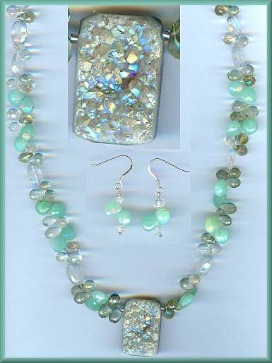 Christie Gies CGC Mint Quartz Chalcedony Set