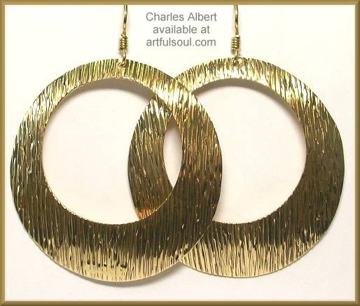 Charles Albert Alchemia Streaked Earrings