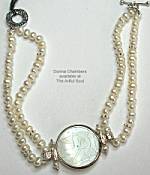 Donna Chambers SS Round Pearl Bracelet