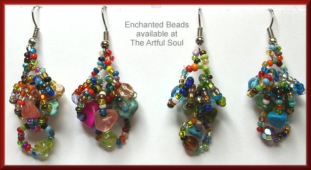 Enchanted Multicolor Cluster Earrings