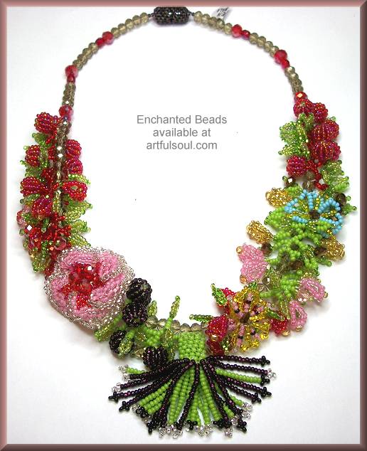 Enchanted Strawberry Daquiri Necklace