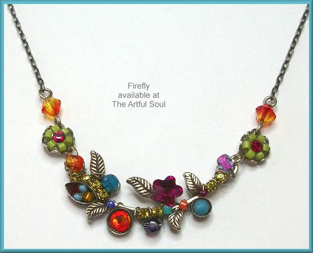 Firefly Petite Scallop Flower Necklace