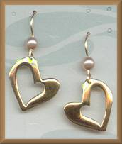 Finestkind Gold Small Heart Earrings