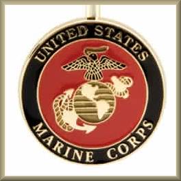 Finders Key Purse Clip U.S. Marines