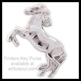 Finders Key Purse Clip Stallion (retired)