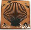 Fired Up Tile Scallop Shell