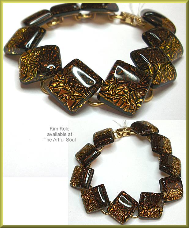 Kim Kole Golden Brown Bracelet
