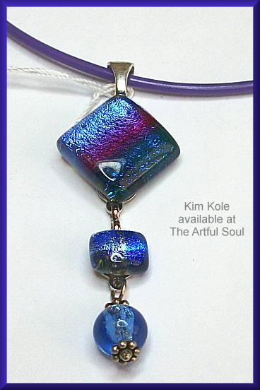 Kim Kole Purple-Blue Pendant