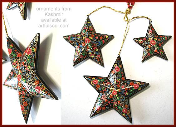 Kashmir Star Ornament #F