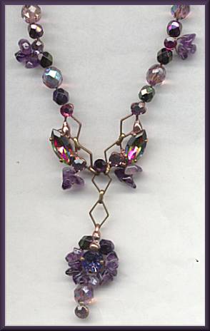 Laly Amethyst Necklace