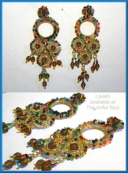Lavis Bright Multicolor Earrings