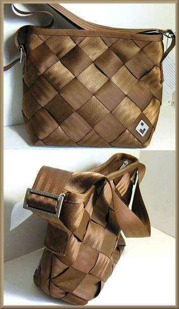 Maggie Bags Small Messenger in Saddle Brown