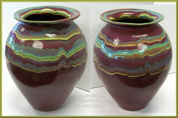 D.Lasser Medium Asteriod Vase
