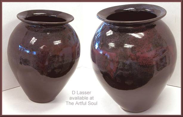 D.Lasser Medium Midnight Vase