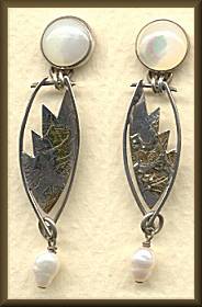 Betsy Meyers Mother-of-Pearl Earrings