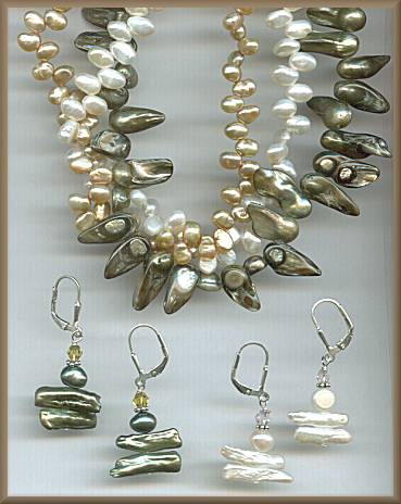 Mixed Pearls Abalone Set