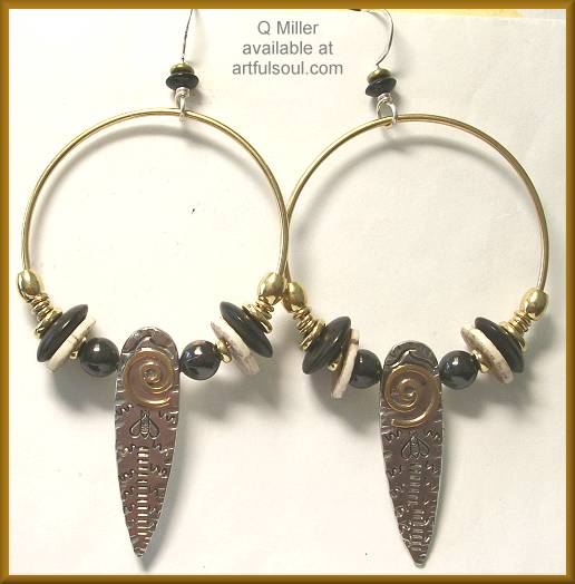 Q Miller A Wider View Earrings