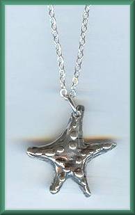 Searcey Designs Small Starfish Pendant