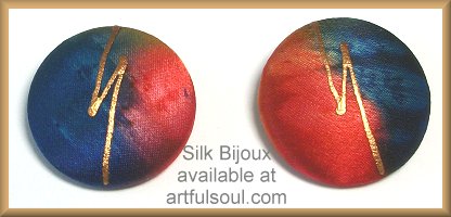 Silk Bijoux Flame Small Earrings