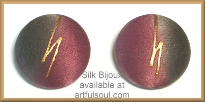 Silk Bijoux Soft Pink Small Earrings