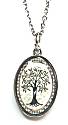 Spirit Lala Tree of Life Oval Reversible Necklace