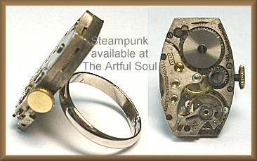 Steampunk Watchparts Ring