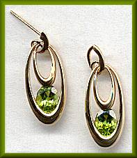 The Touch 14kt Peridot Set