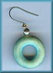 Zulugrass Turquoise Porcelain Earrings