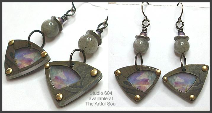 Studio 604 Steel Window Earrings