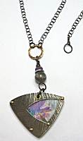 Studio 604 Steel Window Necklace
