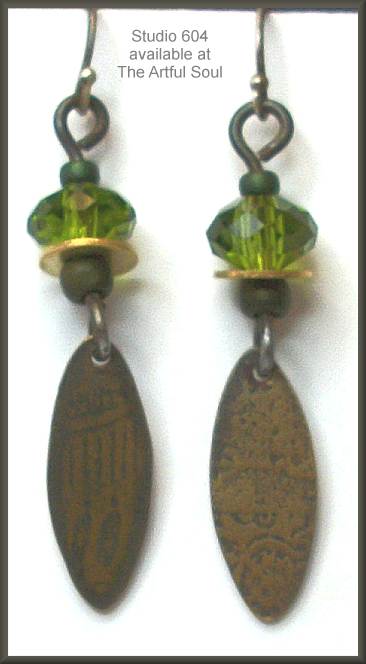 Studio 604 Brass Earrings