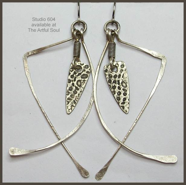 Studio 604 Sterling Wire Earrings