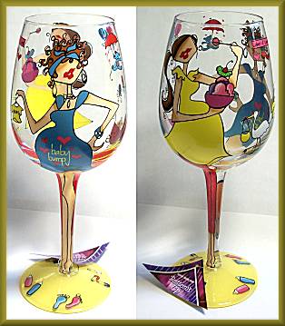 Bottoms Up Worth The Weight Wine Glass