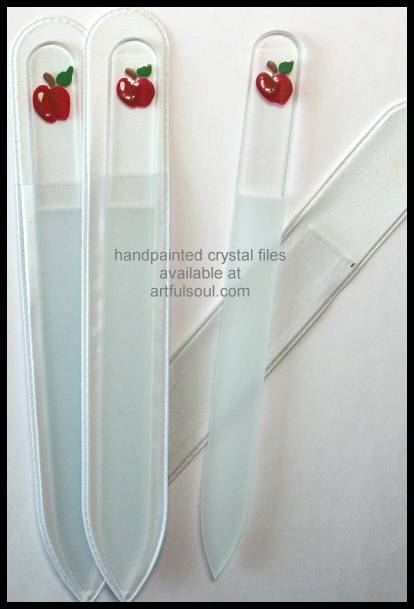 Crystal Nail File, Apple