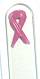 Crystal Nail File, Pink Ribbon