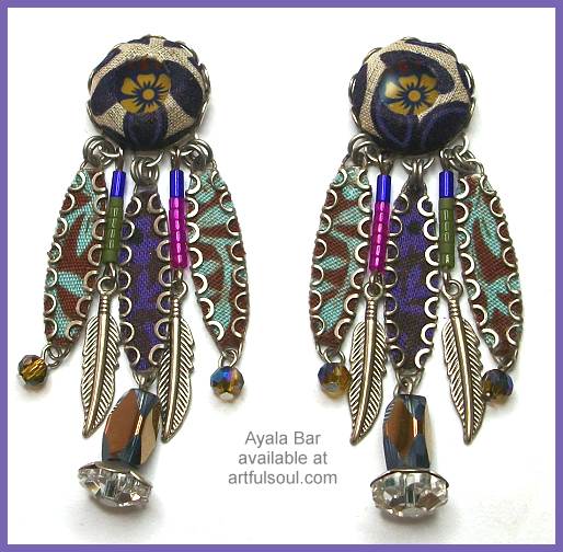Ayala Bar Plum Royale Earrings