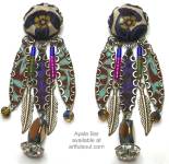 Ayala Bar Plum Royale Earrings