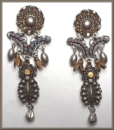 Ayala Bar Fall 21 Indigo Earrings